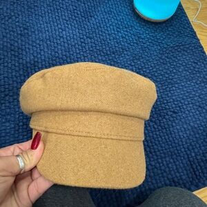 Stylish Camel Women's Newsboy Cap